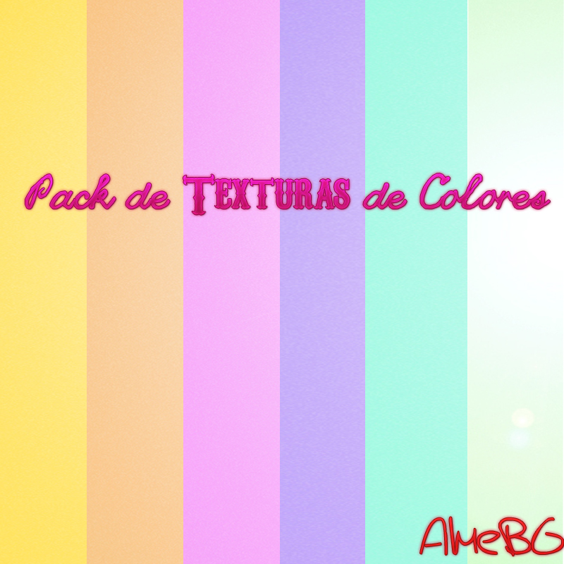 Pack Texturas De Colores