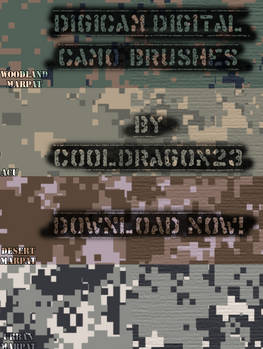 Digicamo Pixels Brushes