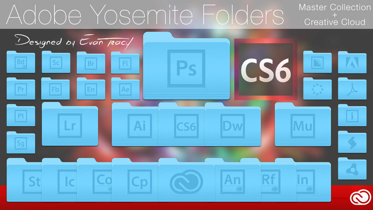 Adobe Yosemite Folders