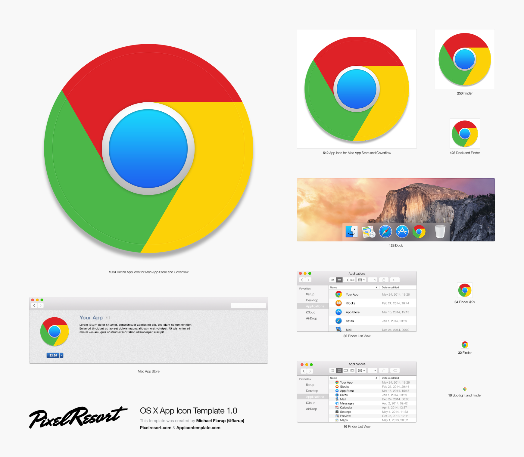 Chrome App Icon Template By Tracedesign On Deviantart