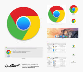 Chrome App Icon Template