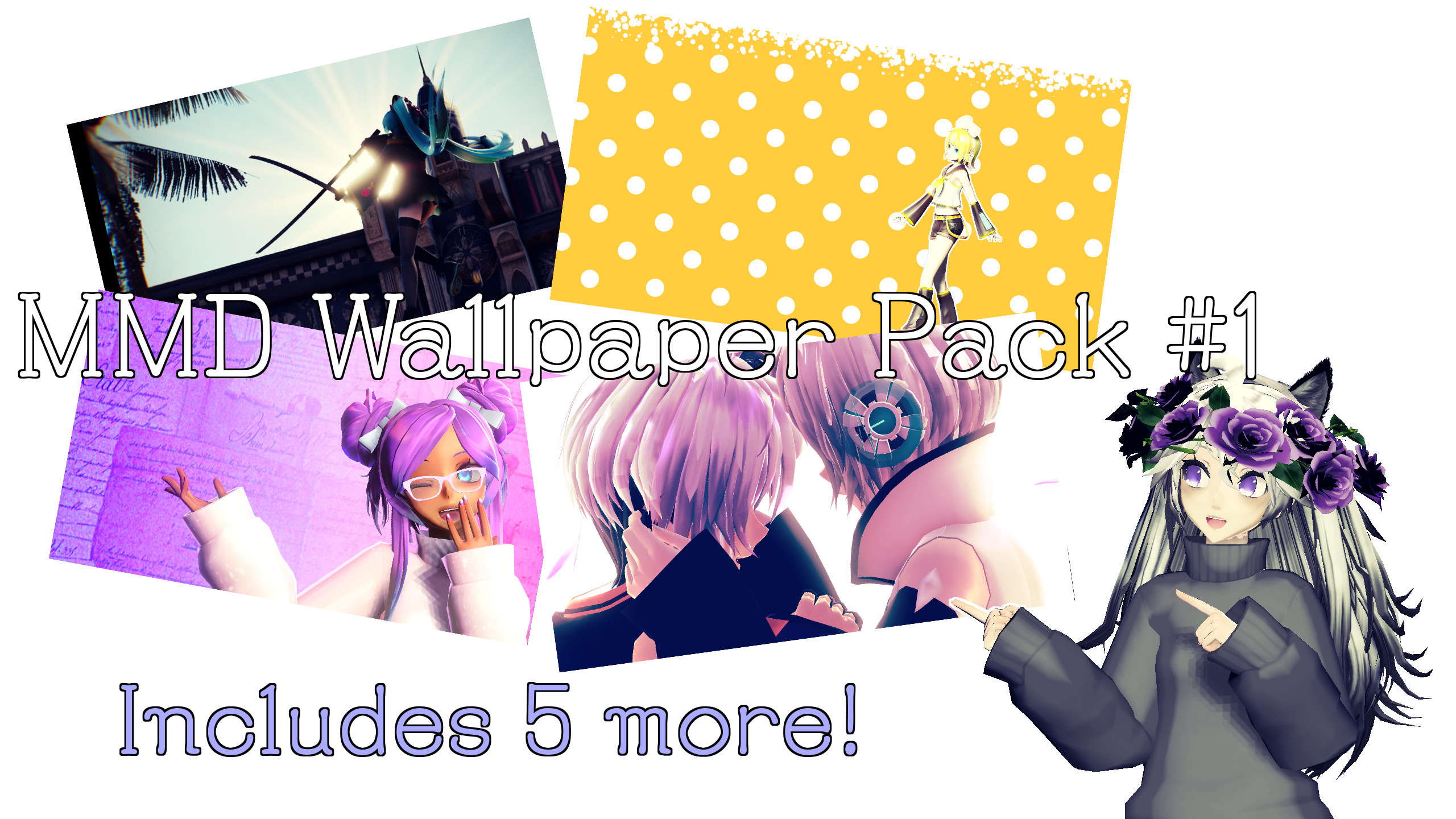 [MMD] Wallpaper Pack 1 by MoonSoulGameArt on DeviantArt