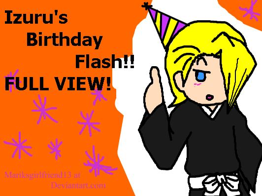 Izuru's Birthday Flash