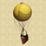 Hot Air Balloon Stock PSD