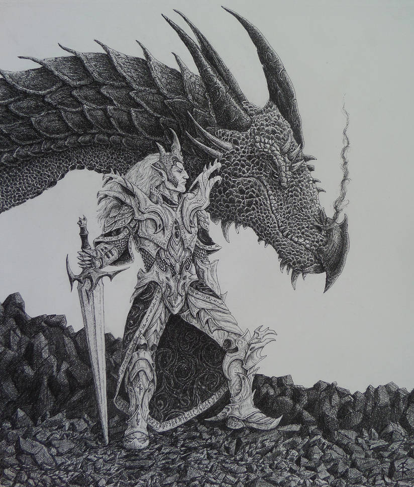 Aenarion and Indraugnir by BlueOakRogue on DeviantArt
