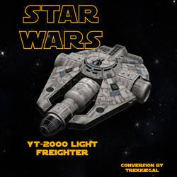 YT-2000 light freighter for DAZ 4.10
