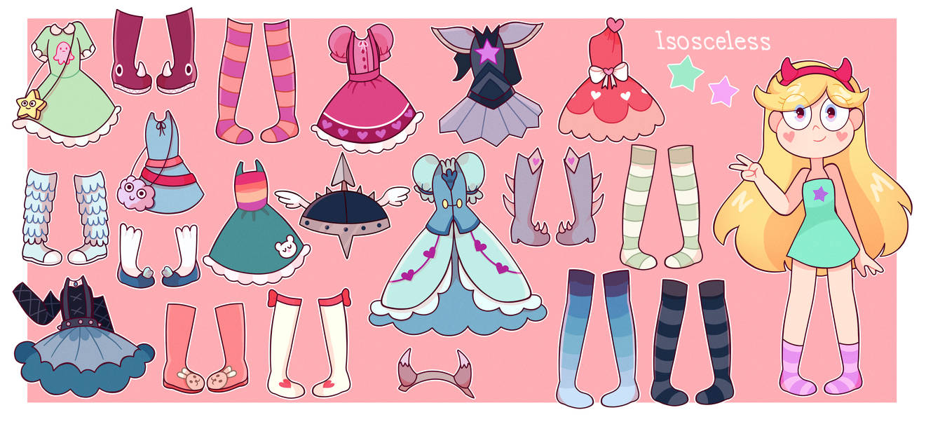 star dolls dress up