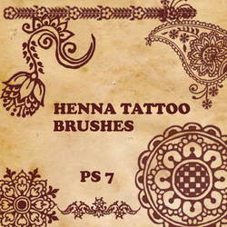 Henna Tattoo Brushes