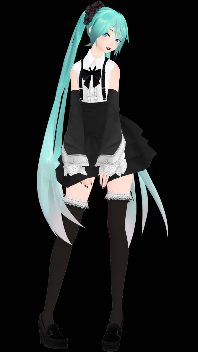 Gothic Miku - dl - by NoUsernameIncluded on DeviantArt
