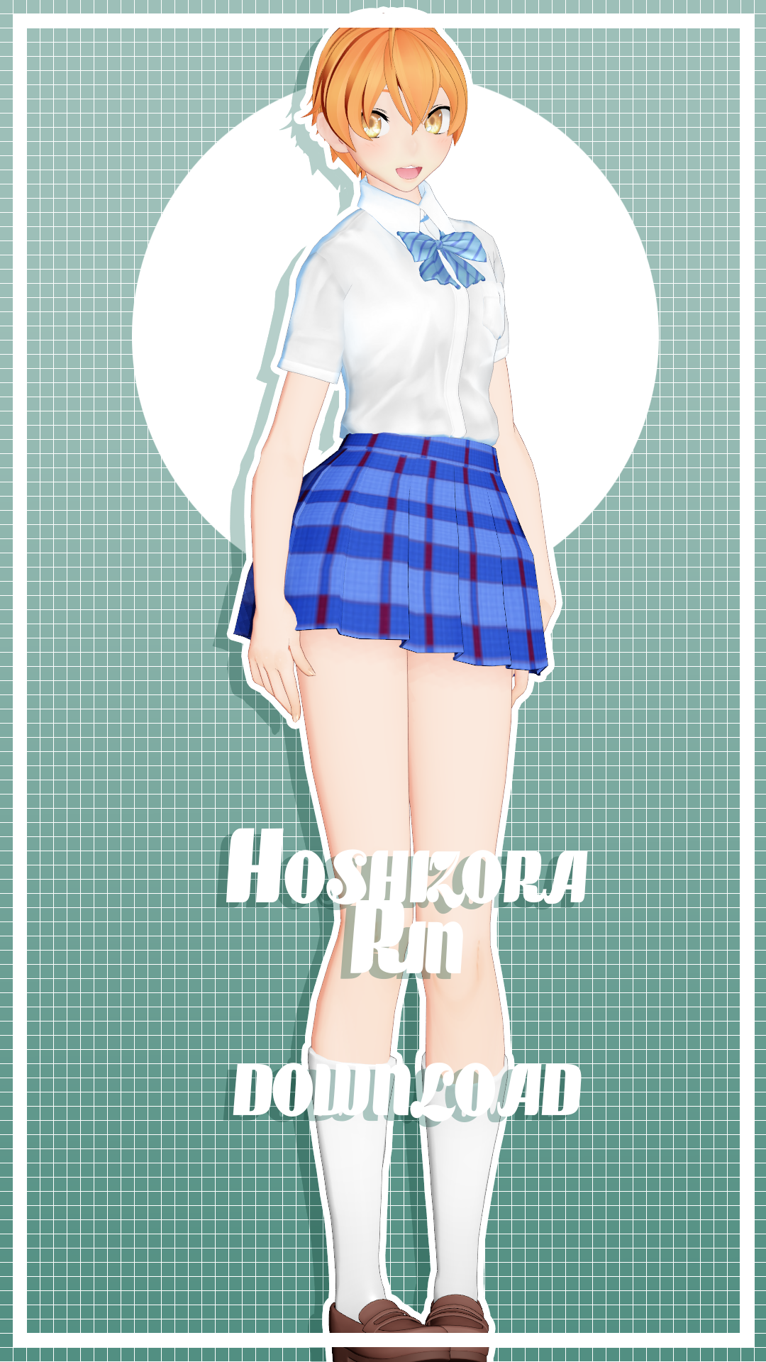 MMDDL - Hoshizora Rin ( otonokizaka uniform )