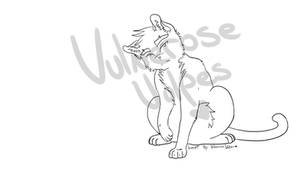 Cat Lineart 1