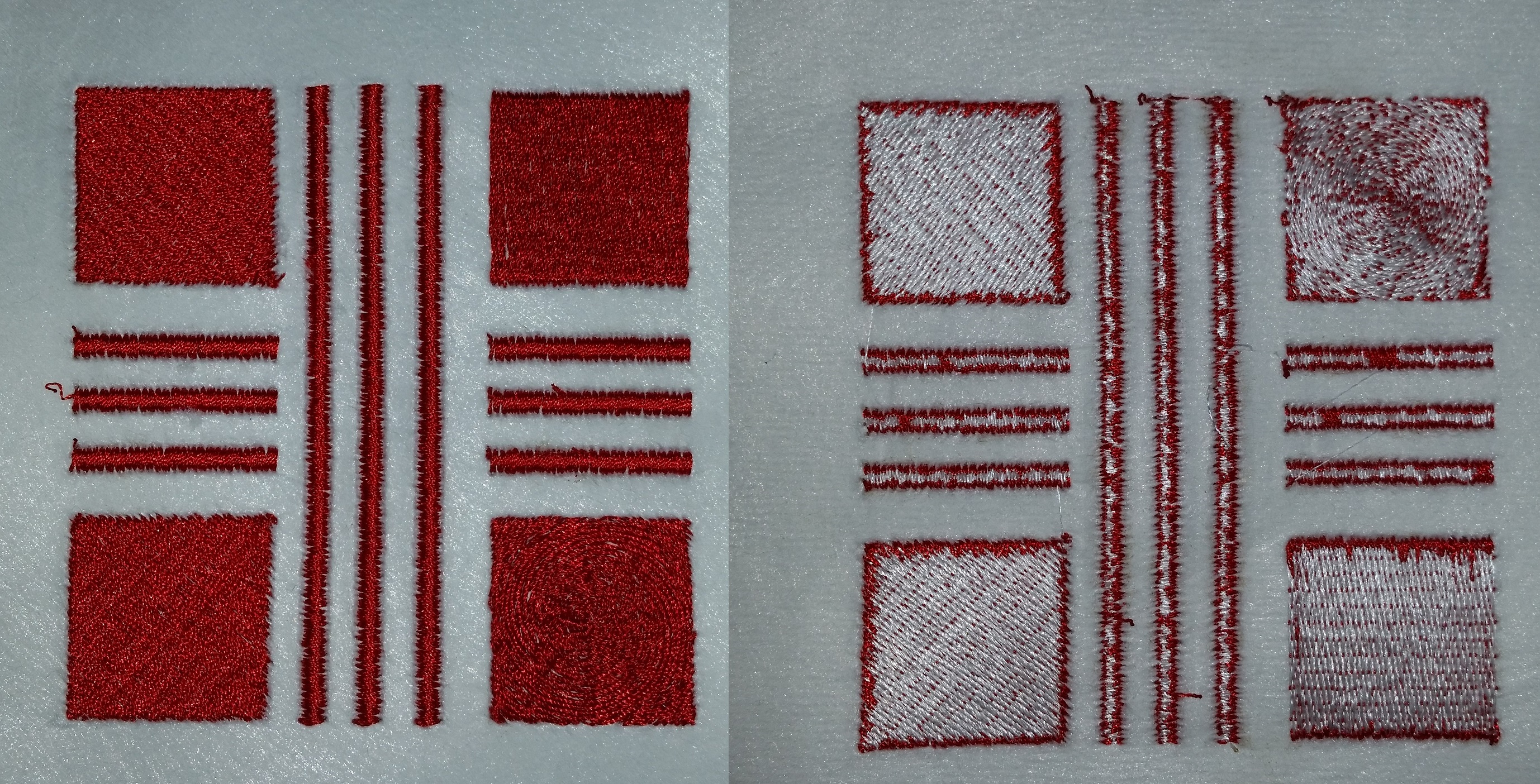 Embroidery Machine Tension Test