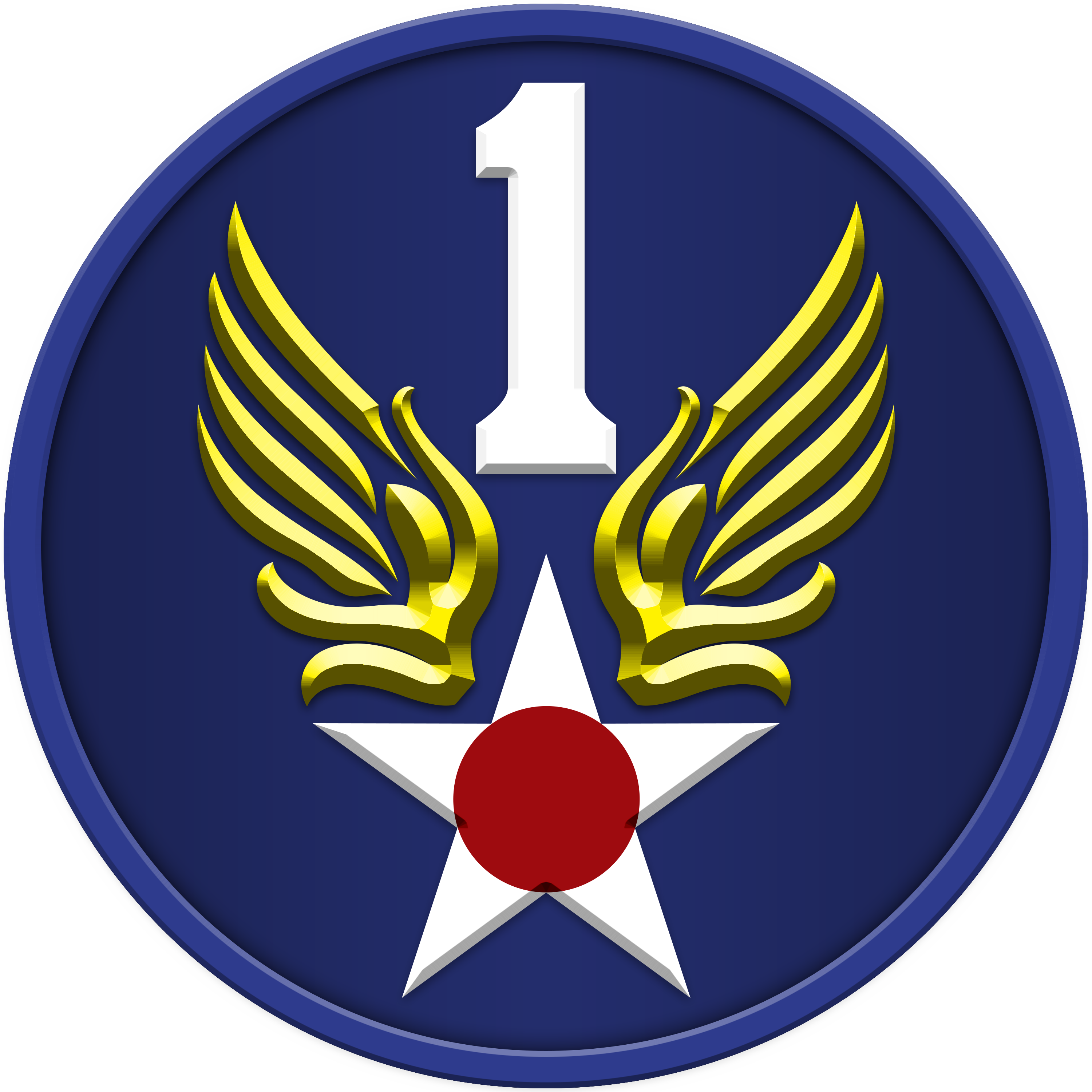 1st United States Army Air Force Shield by scrollmedia on DeviantArt