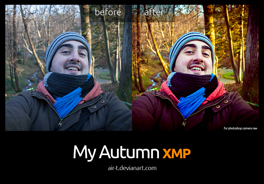 My Autumn Action (XMP camera raw preset)