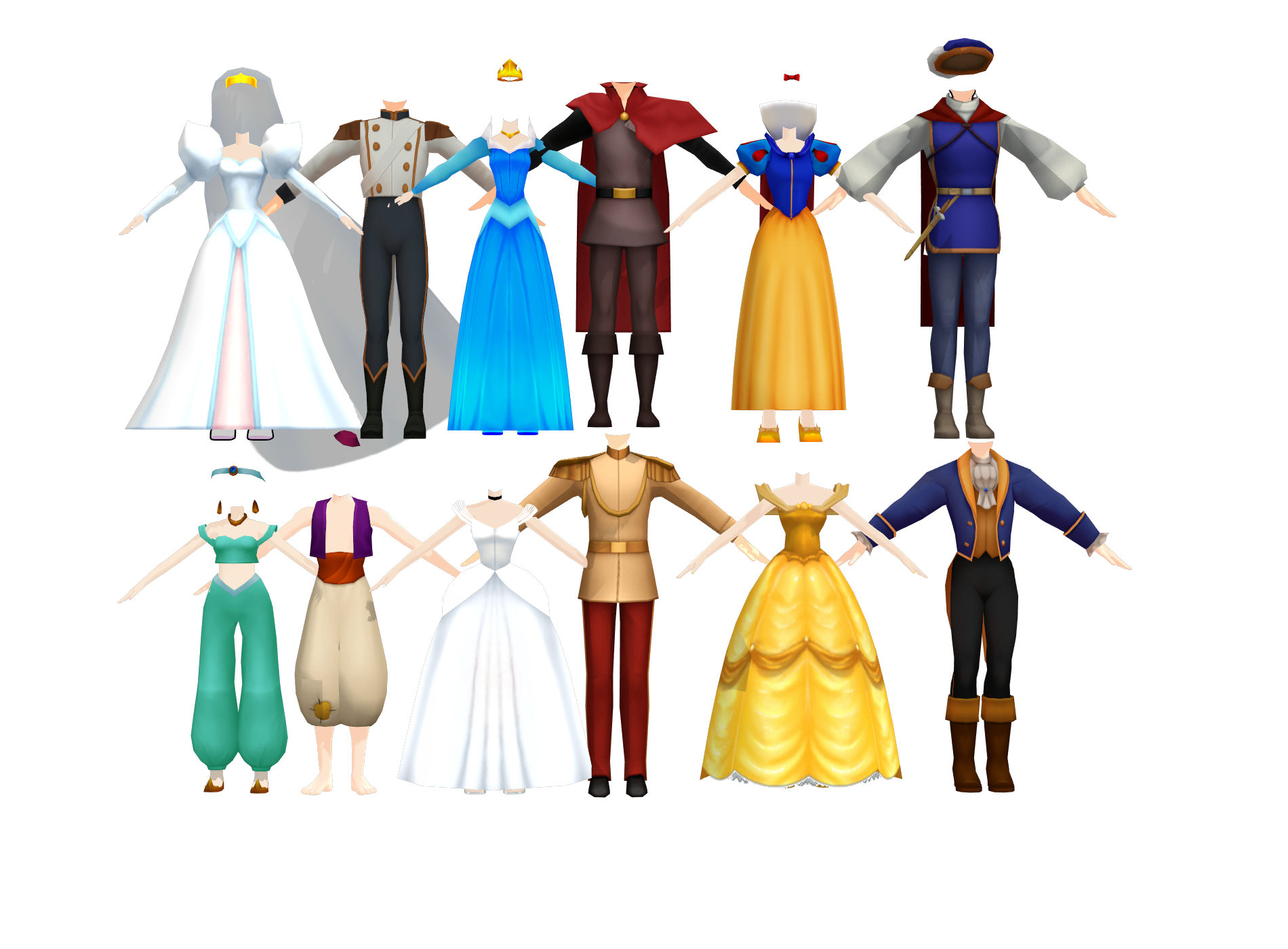 MMD Disney PACK