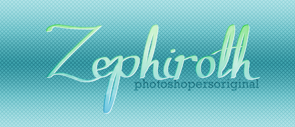 +Zephiroth font | Photoshopers