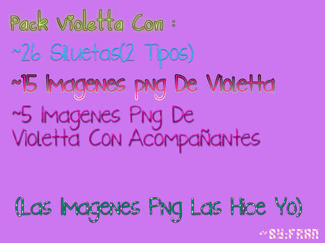 Pack De Violetta