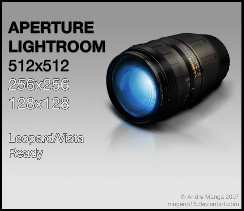 Lightroom or Aperture 3.1 by MugenB16