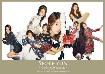 [RENDER PACK]#2 Seolhyun CeCi Magazine November