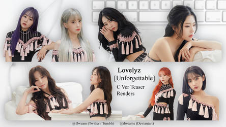 Lovelyz - Unforgettable C Ver Renders