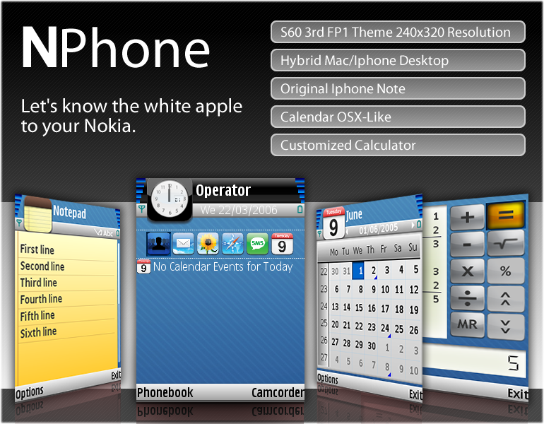 NPhone for Nokia S60 3rd