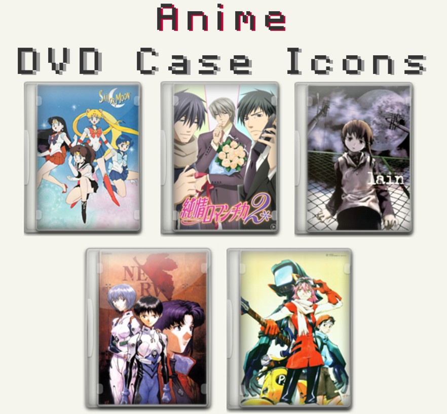 Anime DVD Case Icons