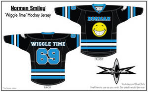 Norman Smiley Hockey Jersey