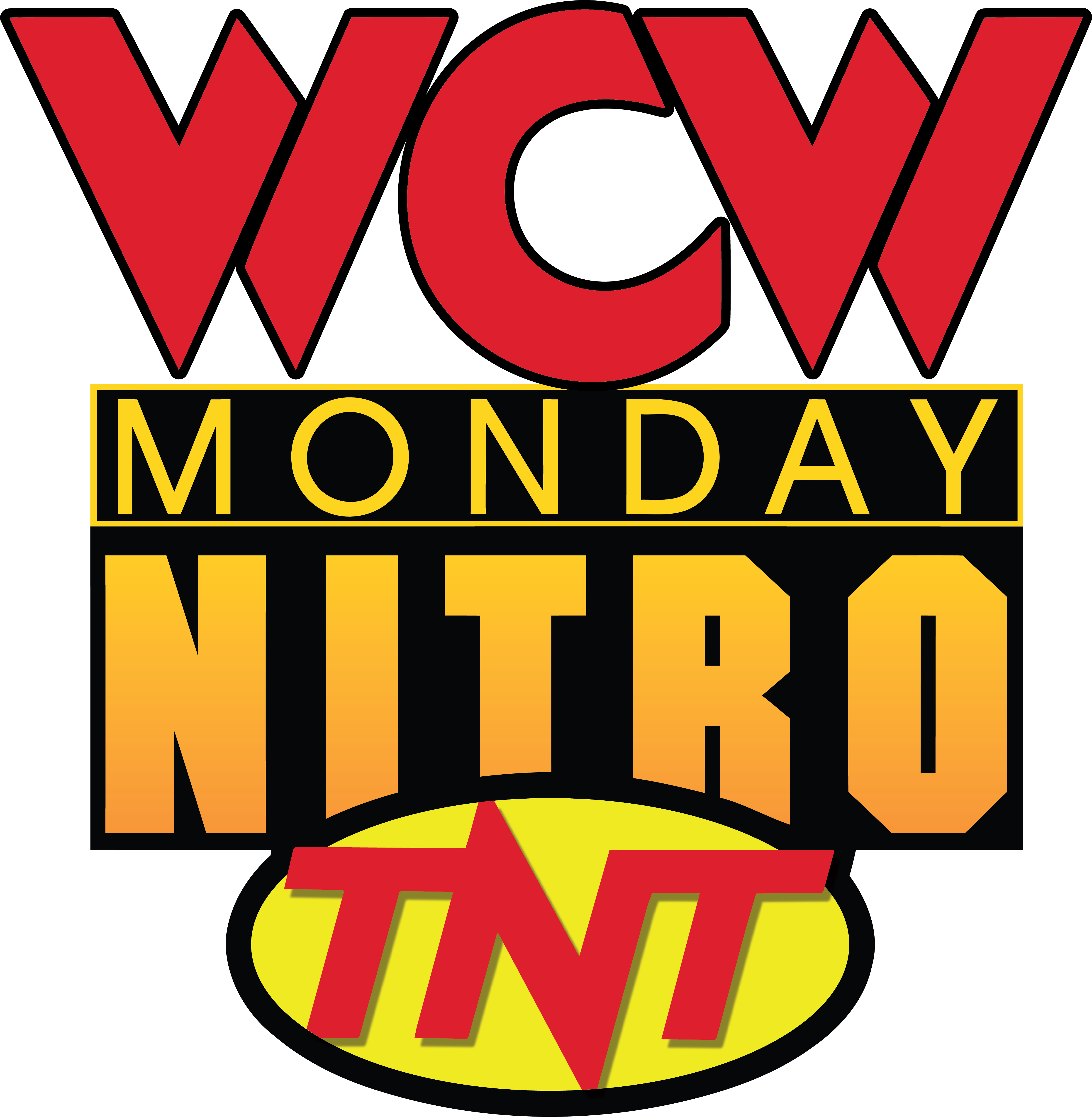 WCW Monday Nitro TNT logo
