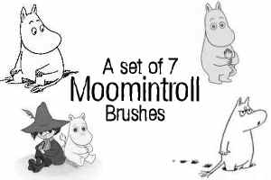 Moomin Brushes