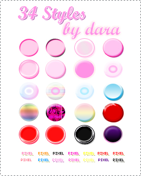 34 Styles - ByDara by hectoplasma on DeviantArt