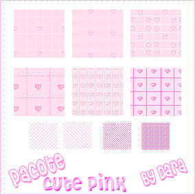 Patterns - Cute Pink - bydara by hectoplasma on DeviantArt