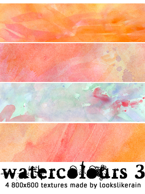 Watercolours - Set 3 by lookslikerain on DeviantArt