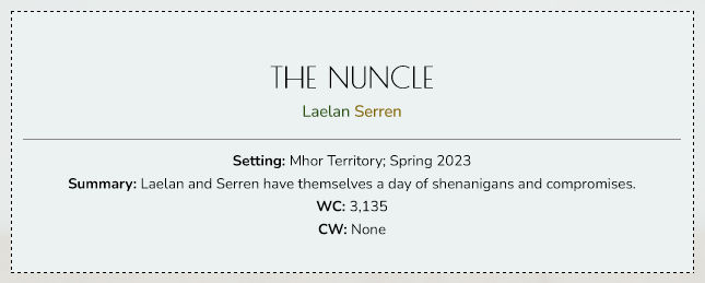 [DOTW] The Nuncle [RP] by pinefields on DeviantArt