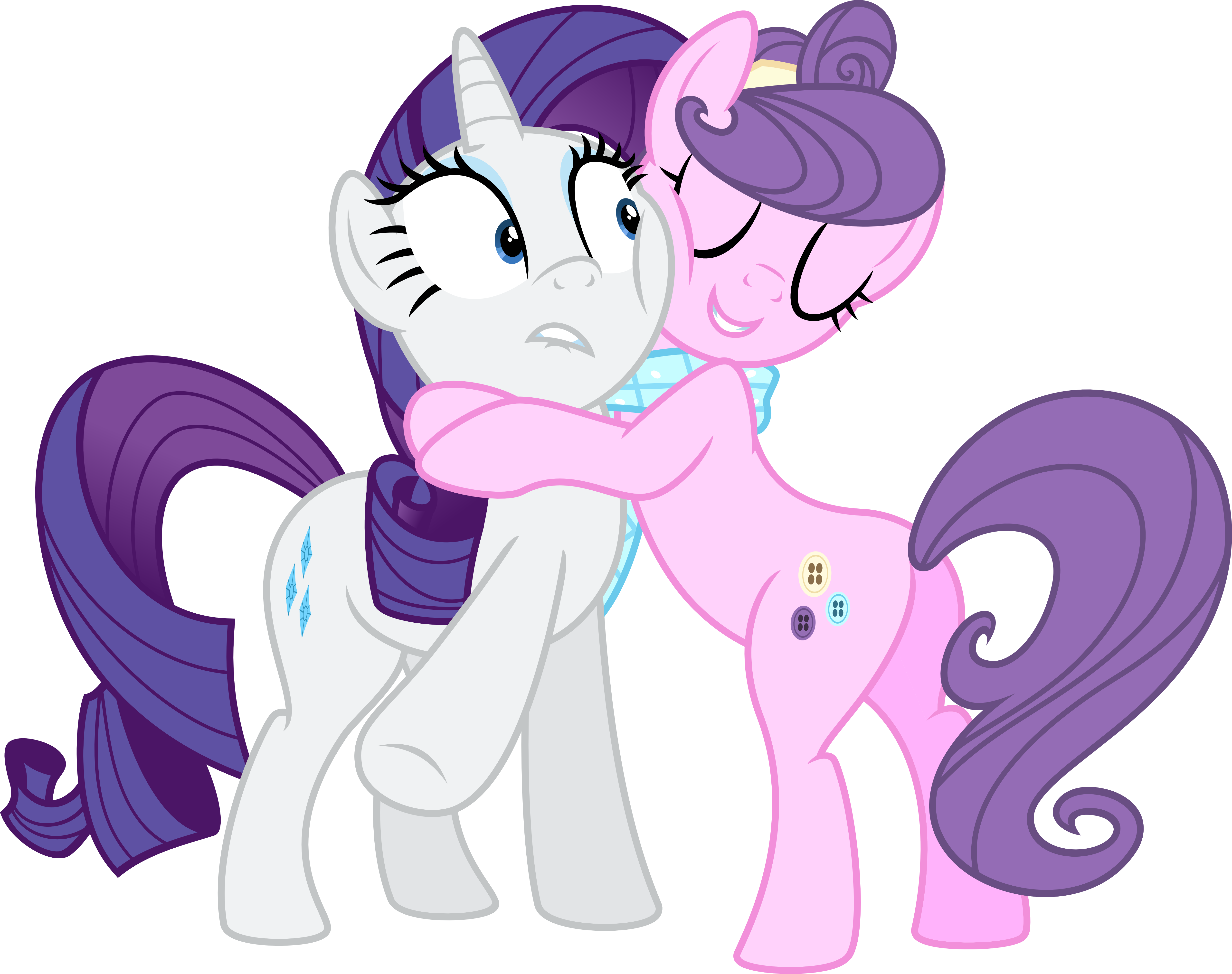 Suri Hugging Rarity