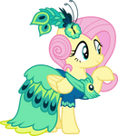 Fluttershy Gala Dress Season 5 by Jeatz-Axl