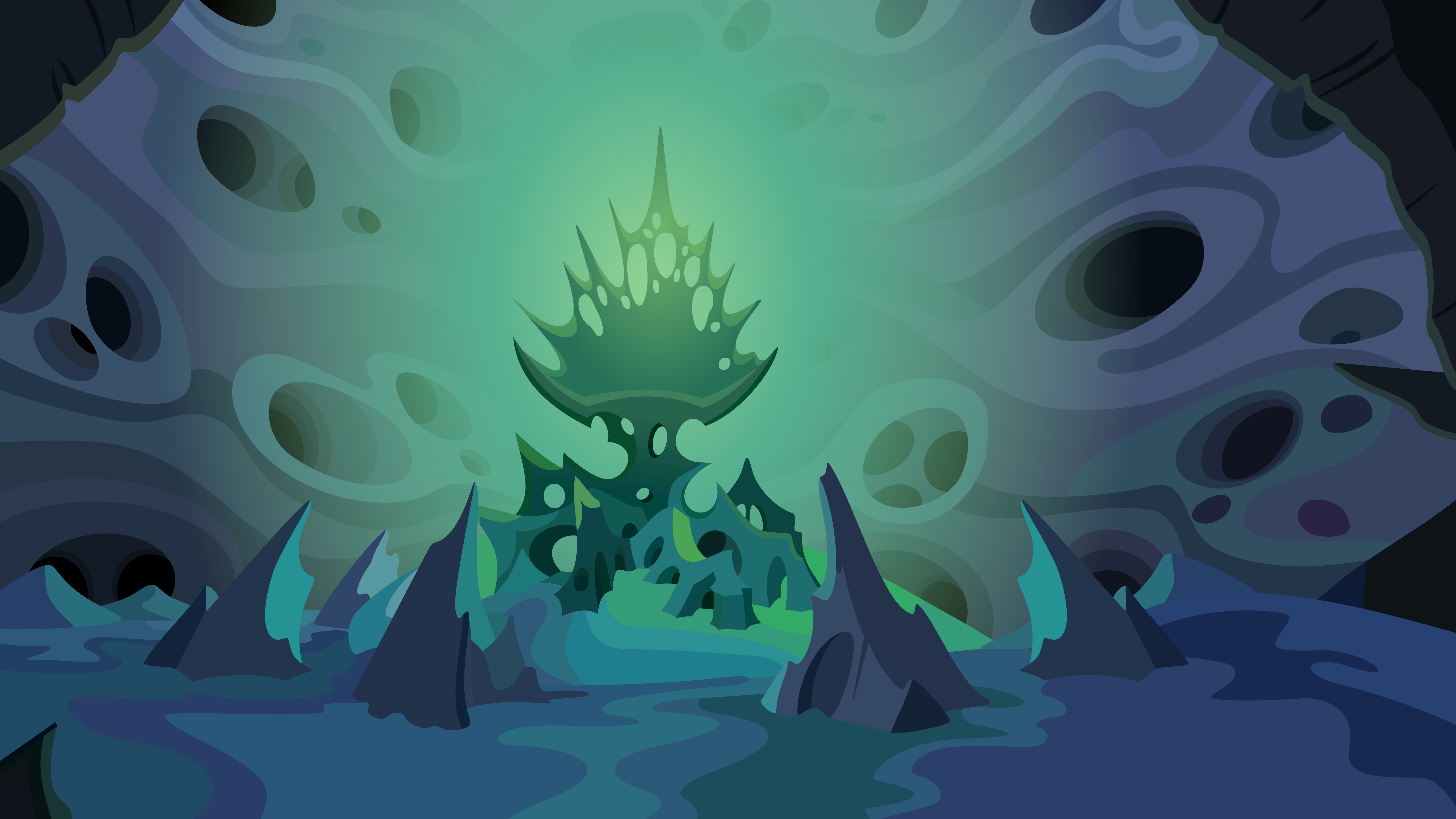 Changeling Throne Room by Jeatz-Axl on DeviantArt