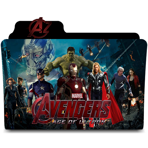 Avengers 2 - Age Of Ultron Folder Icon by amirtanha18 on DeviantArt