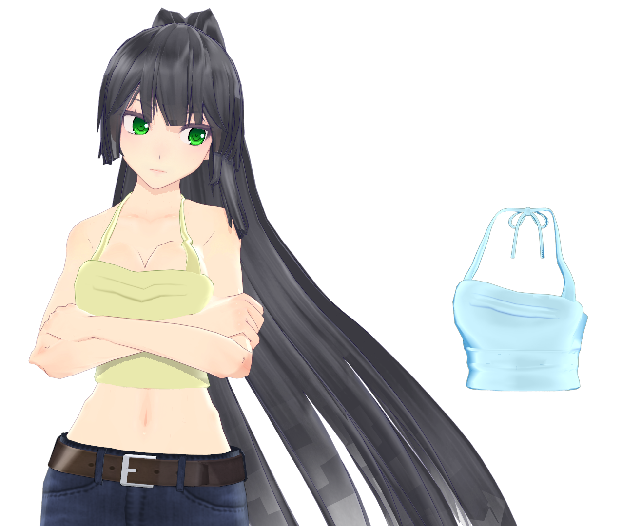 [MMD] Summer Tank + DL by OmoriP on DeviantArt