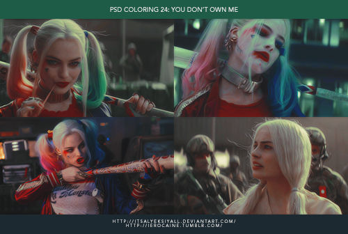 PSD COLORING 24 YOU DON'T OWN ME