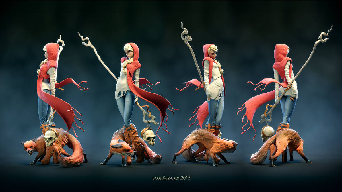 Red Riding Hood ColorTurnAround2k by sKasse on DeviantArt 