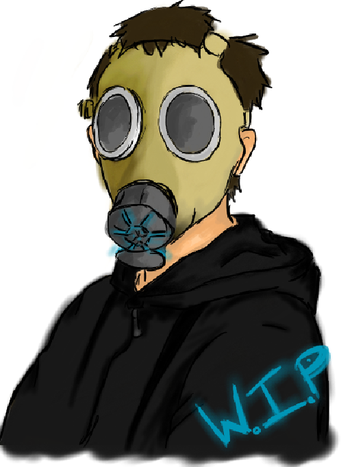 Mister Gas Mask Man WIP by The-Inevitable-Death on DeviantArt