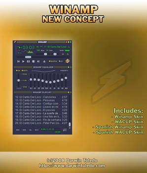 Winamp New Concept 2018