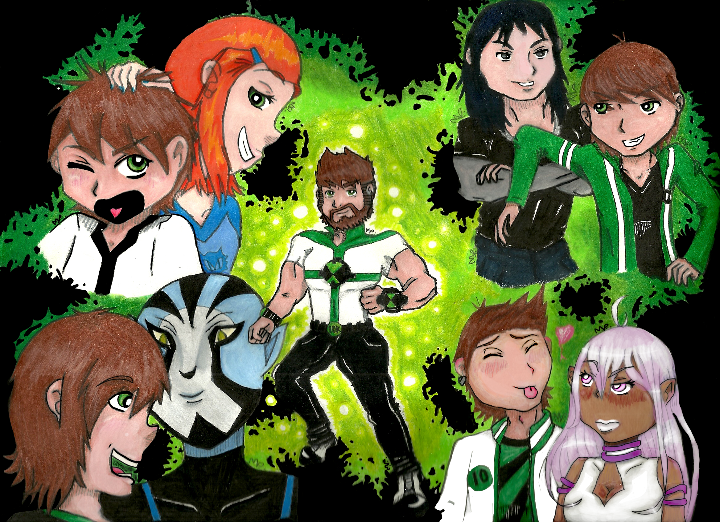 Ben 10 Alien force Blink 182 album by usgshehejdd on DeviantArt