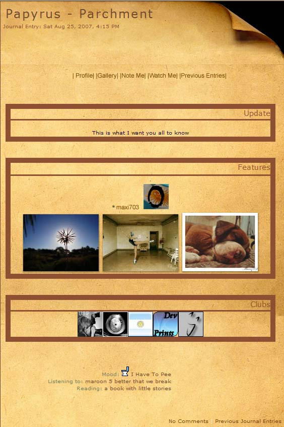 Parchment Papyrus Css by maxi703 on DeviantArt