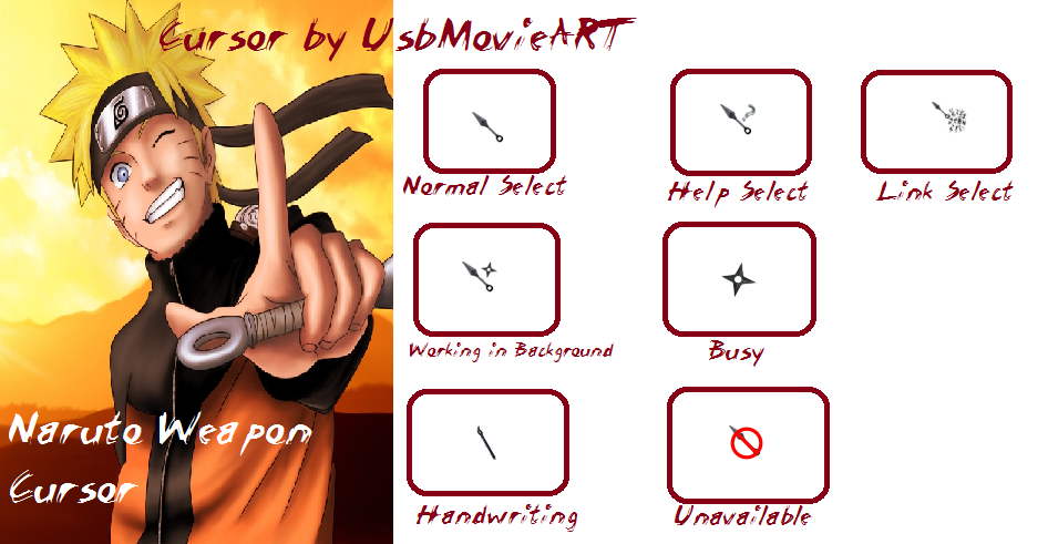 Naruto Anime Cursor