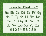Rounded Pixel Font