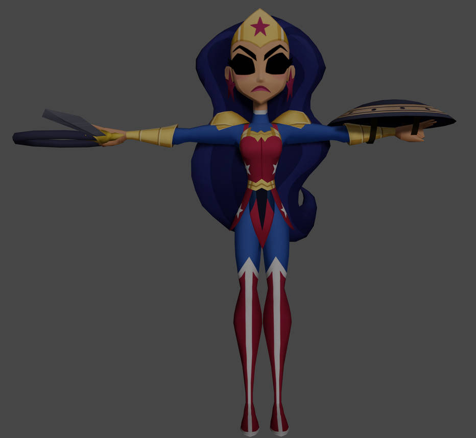 Super Hero Girls Teen Power - Wonder Woman Alt by AkuzaGuy on DeviantArt