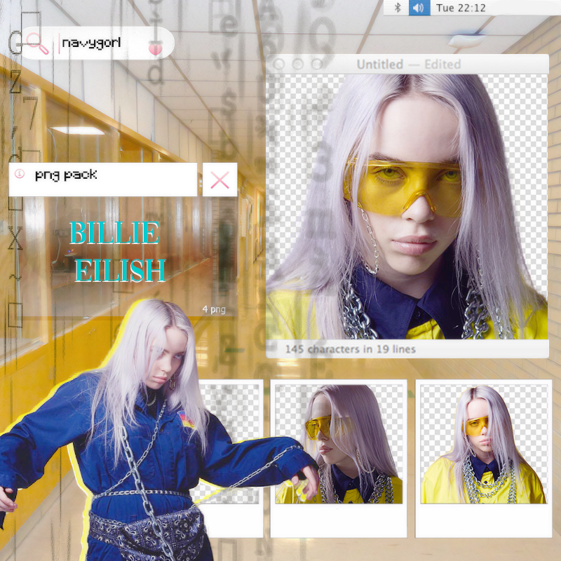 Billie Eilish Png Pack 2 by NavyGorl on DeviantArt