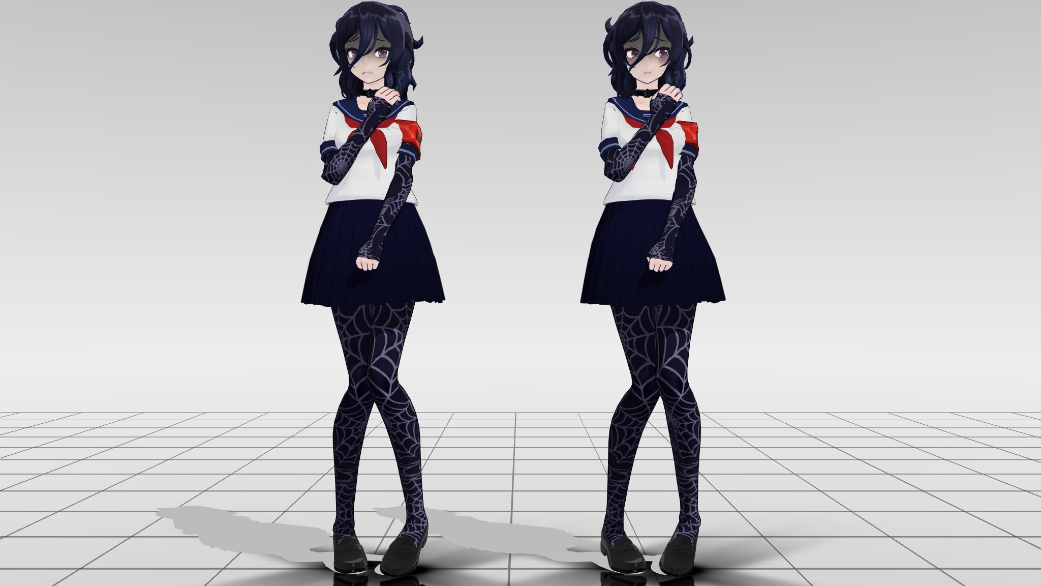 {MMDxYanSim} Oka Rival Pose by appleart1 on DeviantArt