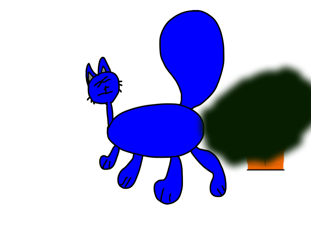 Blue Cat Farting on Kenny McCormick by ANW2004 on DeviantArt